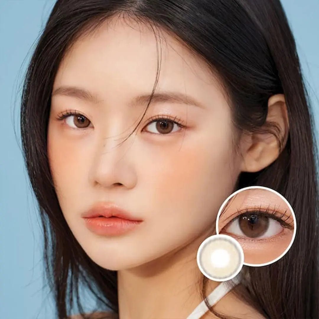 Clearie Tear Drop Brown - Softlens Queen Contact Lenses
