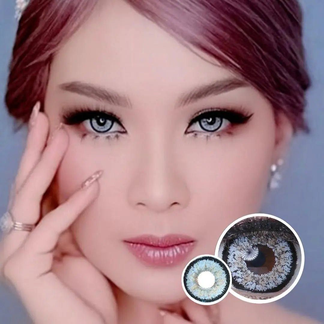 Eos Maki Blue - Softlens Queen Contact Lenses