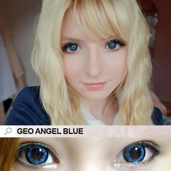 GEO Angel Blue CM832 - Softlens Queen Contact Lenses