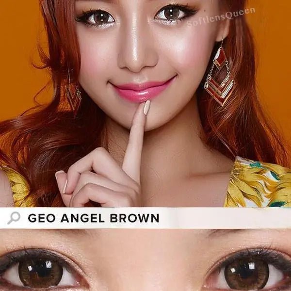 GEO Angel Brown CM834 - Softlens Queen Contact Lenses