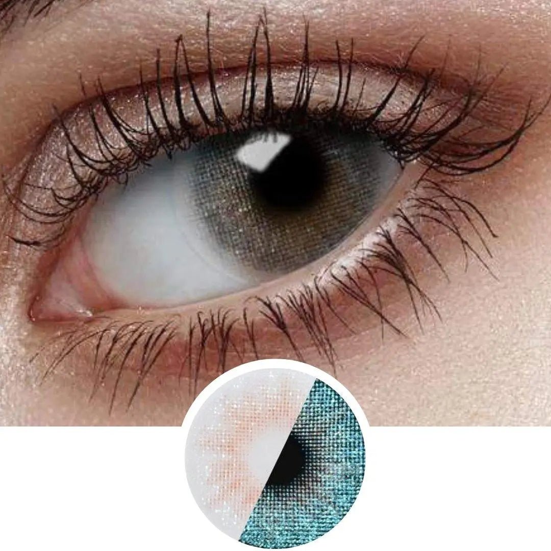 MICA Shimmer Green - Softlens Queen Contact Lenses