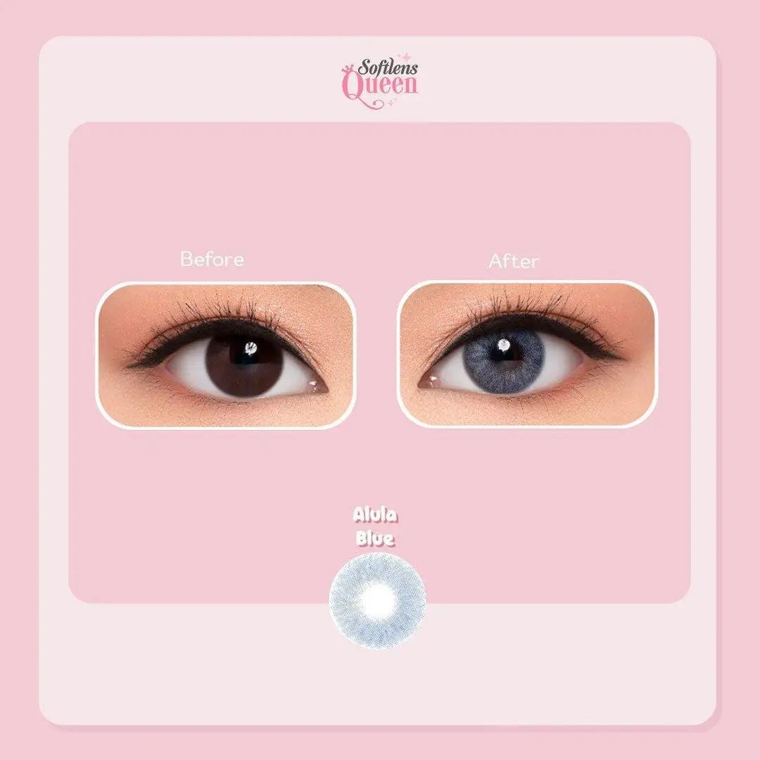 Pink Rabbit Alula Blue - Softlens Queen Contact Lenses