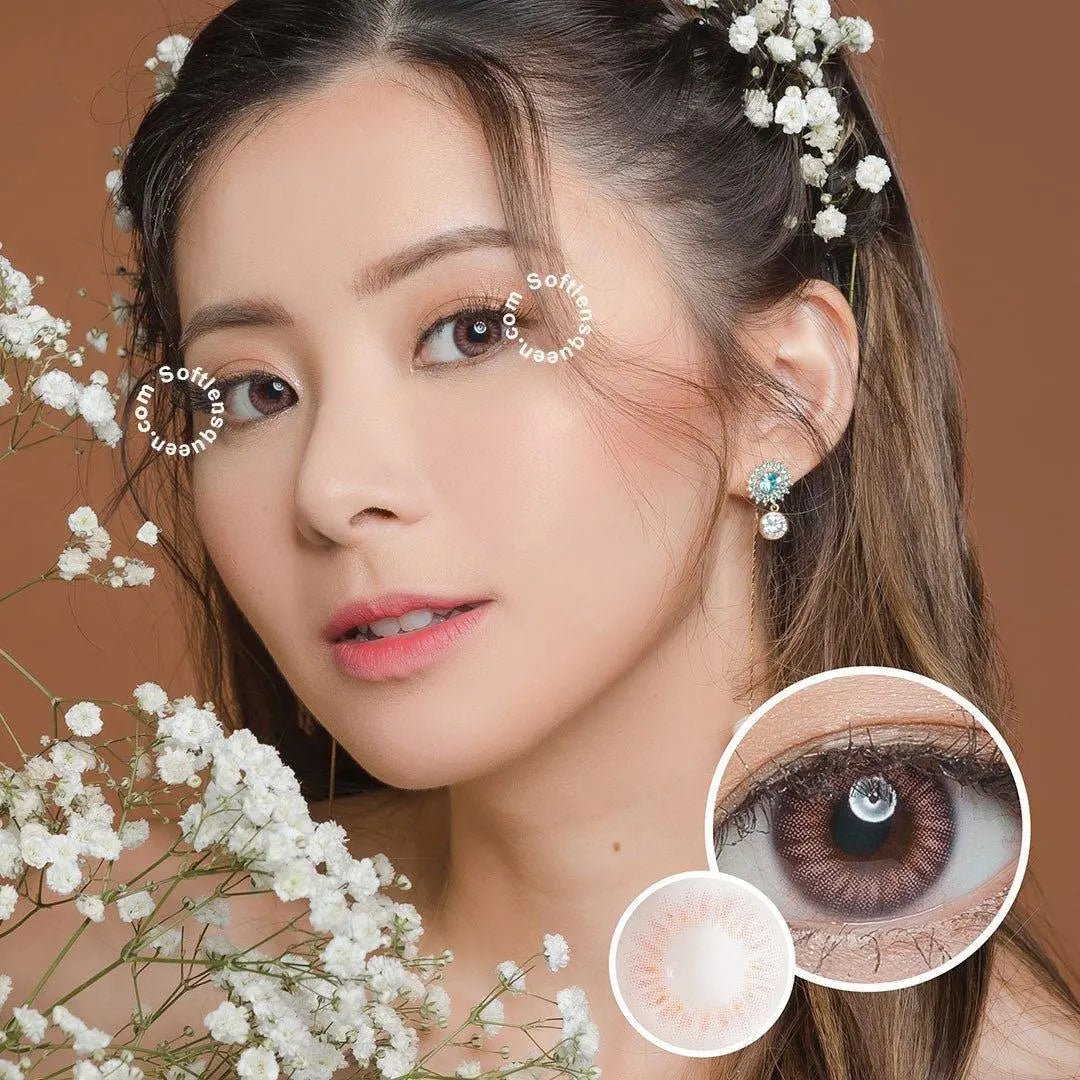 Princess Yunna Peach - Softlens Queen Contact Lenses