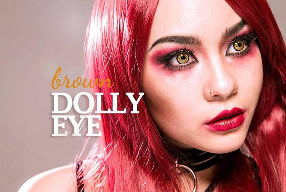 Dolly contact lenses for beautiful eye color - Softlens Queen
