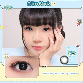 Lense Star Natural Atlas Black