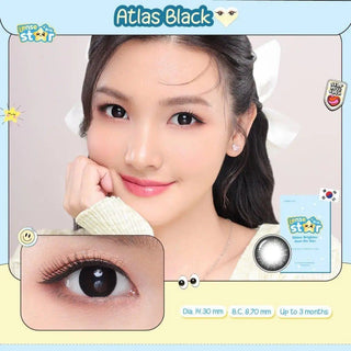 Lense Star Natural Atlas Black