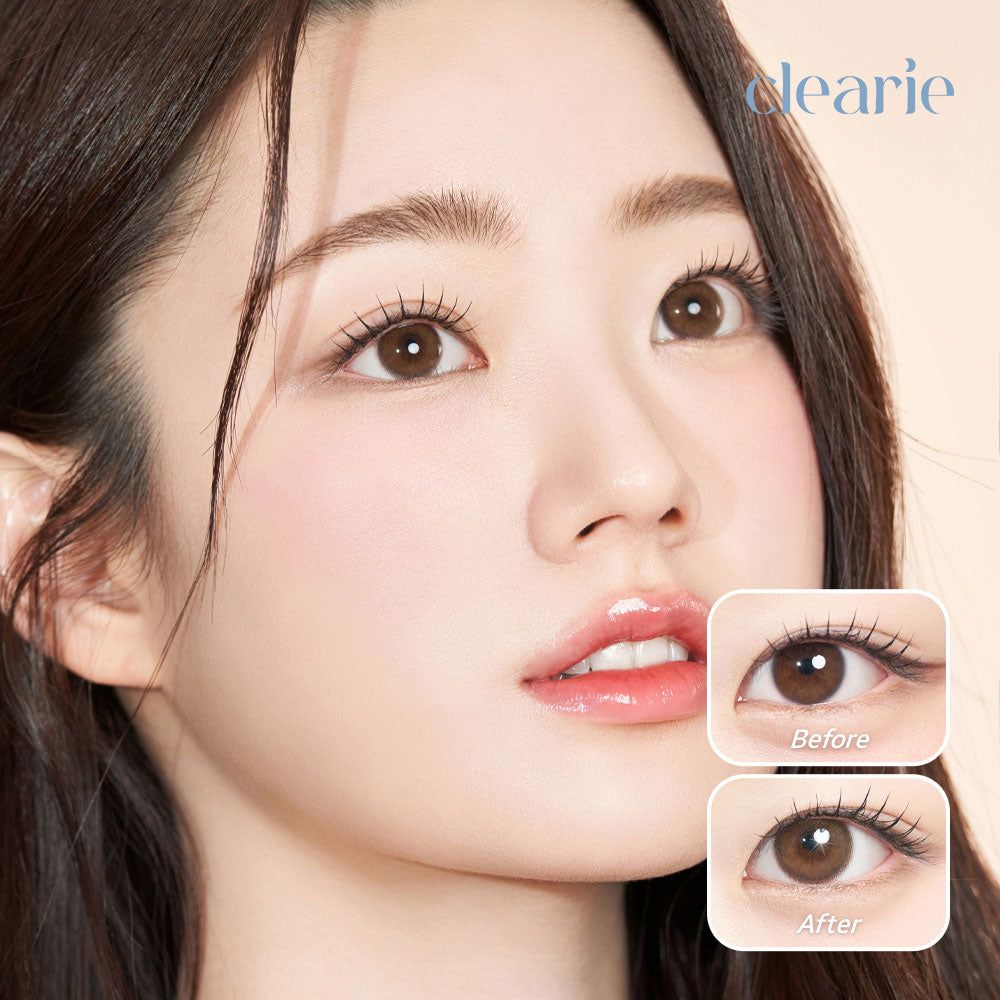 Clearie Tear Drop Plus Brown - Softlens Queen Contact Lenses