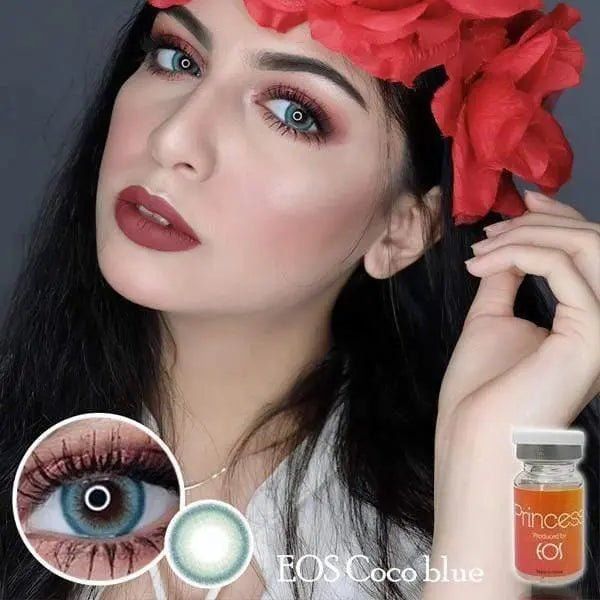 EOS Coco Blue - Softlens Queen Contact Lenses