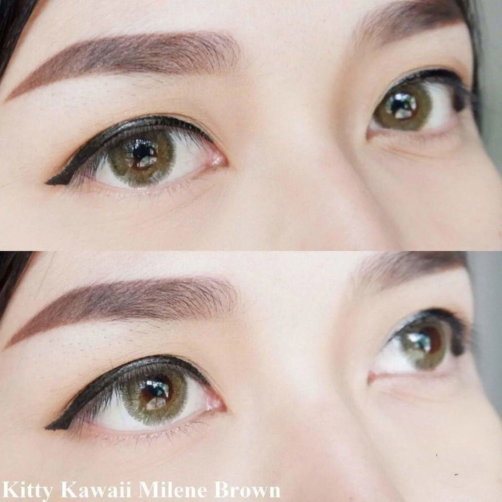 Kitty Milene Brown - Softlens Queen Contact Lenses