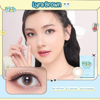 Lense Star Natural Lyra Brown