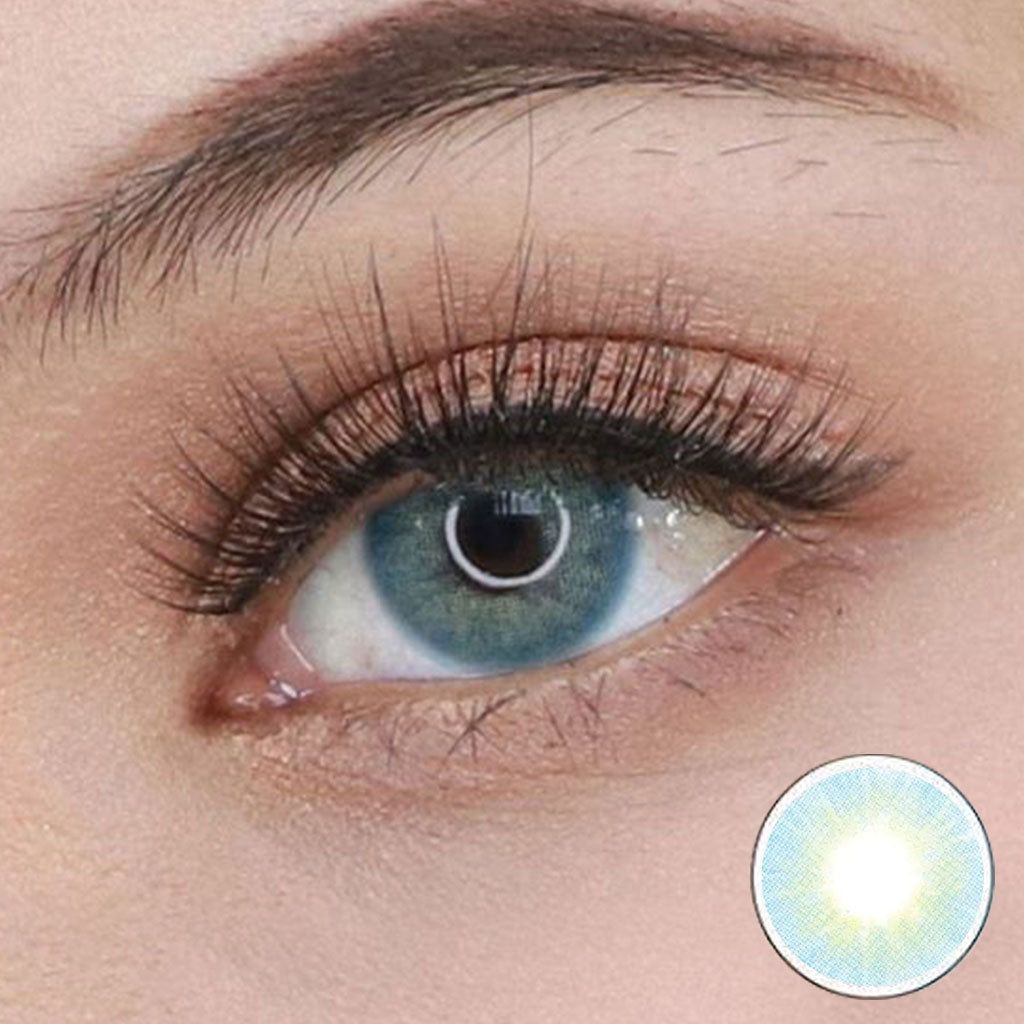 Sweety Pitchy Blue - Softlens Queen Contact Lenses