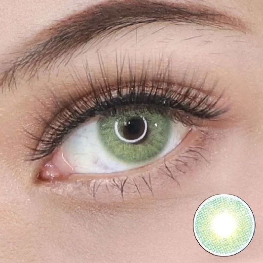 Sweety Pitchy Green - Softlens Queen Contact Lenses