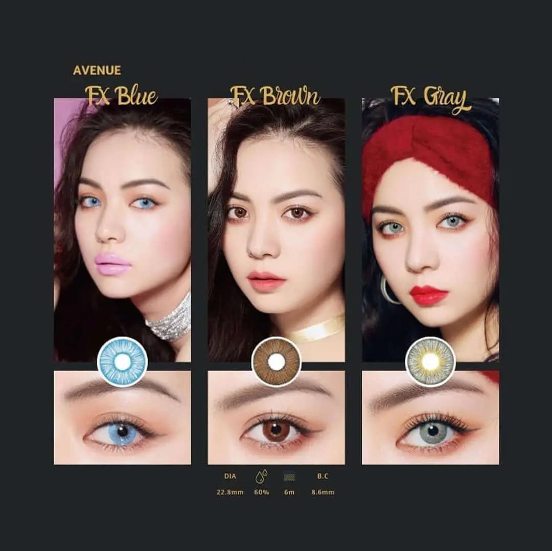 Avenue FX Brown - Softlens Queen Contact Lenses