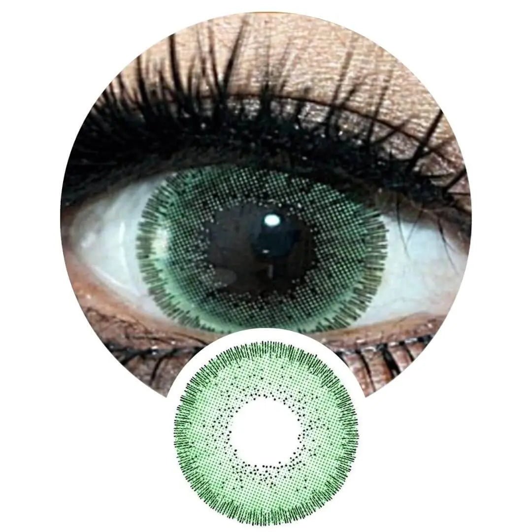 Avenue Highlight Green - Softlens Queen Contact Lenses