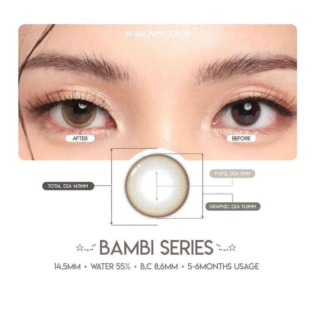 Bambi Brown - Softlens Queen Contact Lenses