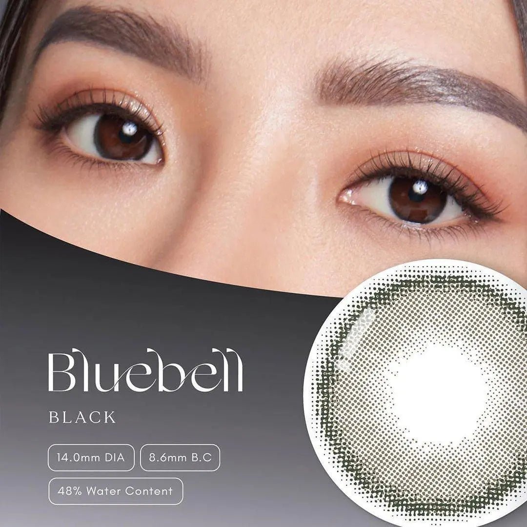 Bluebell Black - Softlens Queen Contact Lenses