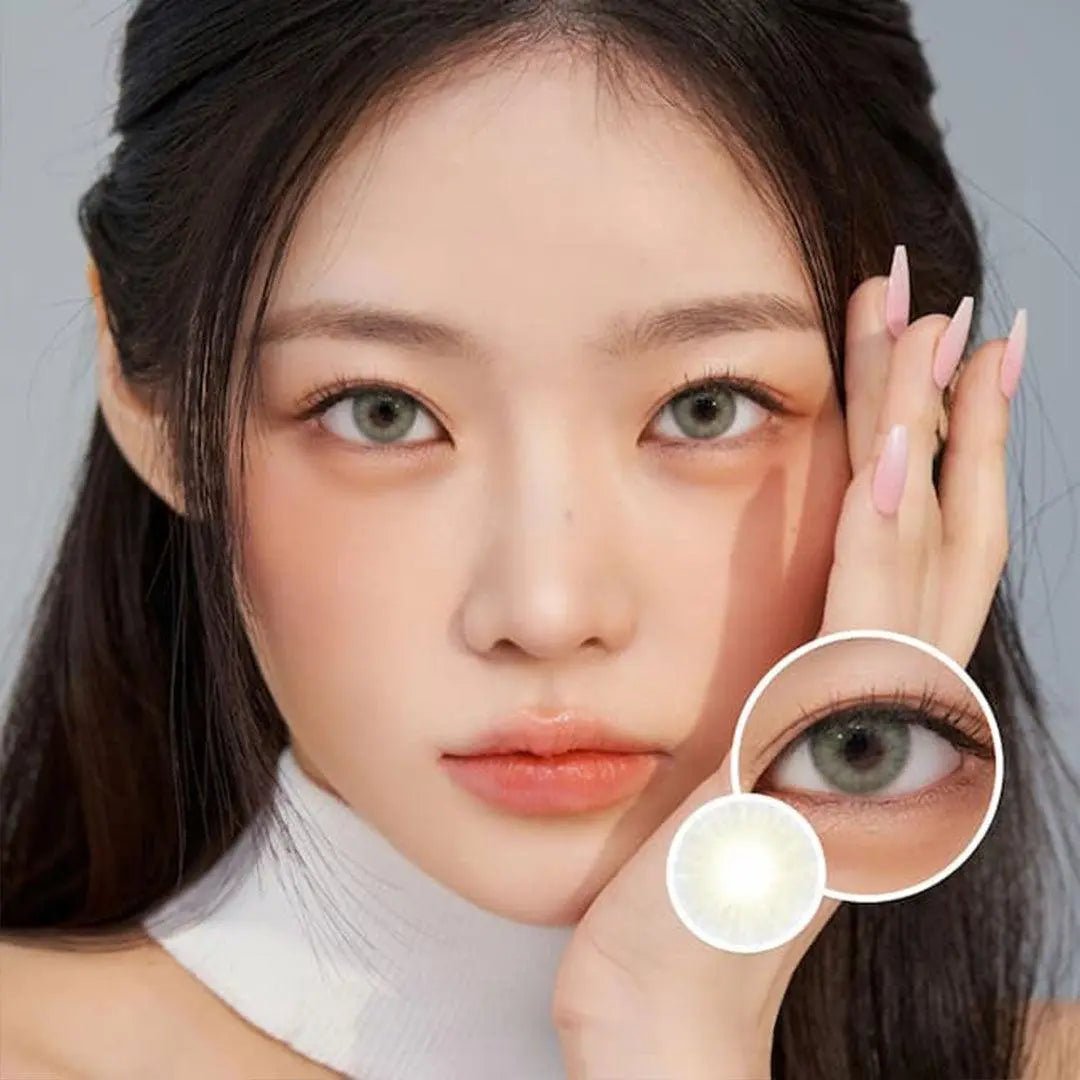 Clearie Celestial Gray - Softlens Queen Contact Lenses