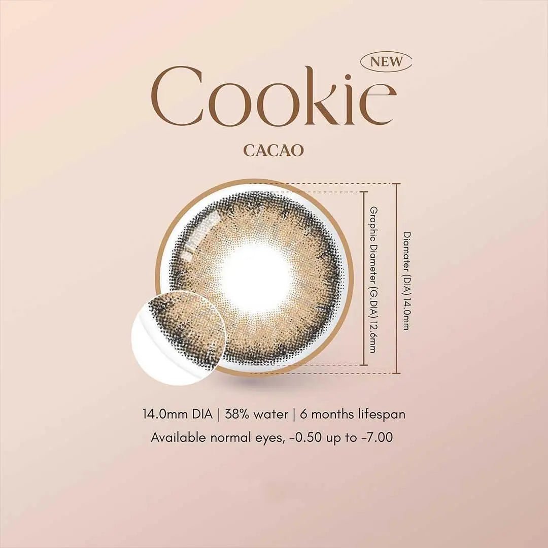 Cookie Cacao - Softlens Queen Contact Lenses