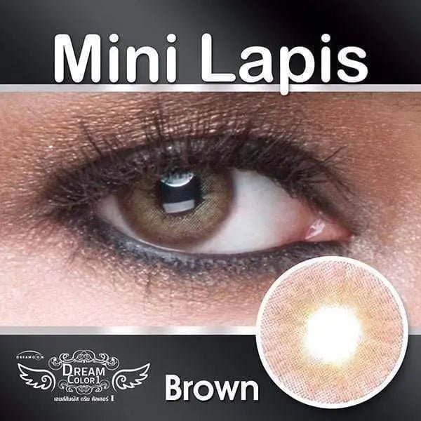 Dream Color Mini Lapis Brown - Softlens Queen Contact Lenses