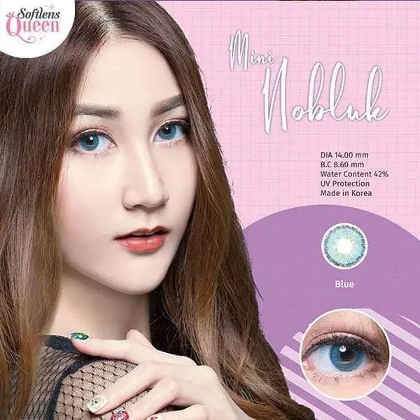 Dream Color Mini No Bluk Blue - Softlens Queen Contact Lenses
