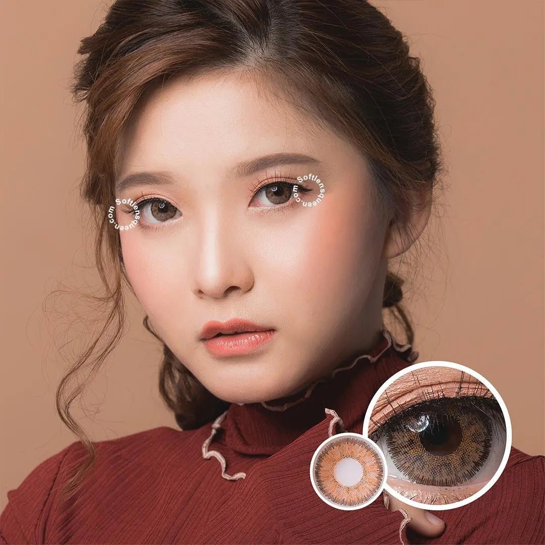 Dream Color Sonic Brown - Softlens Queen Contact Lenses