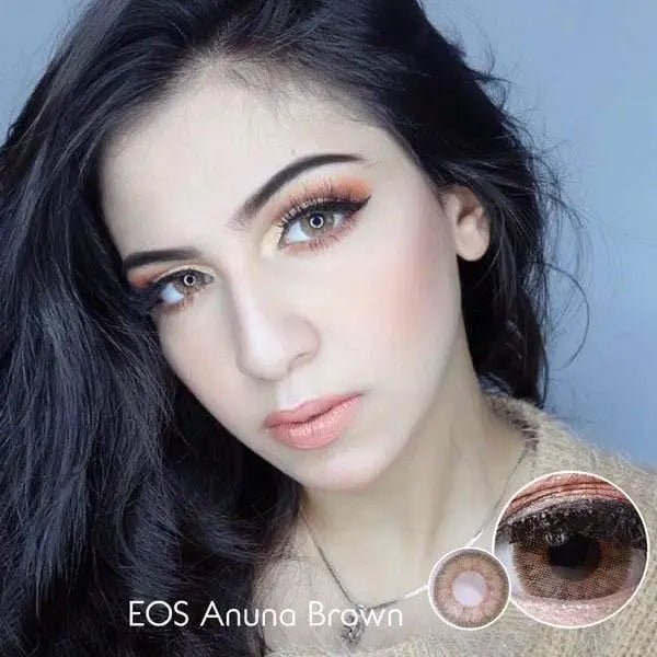 EOS Anuna Brown - Softlens Queen Contact Lenses