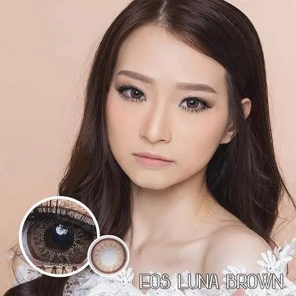 EOS Luna Brown - Softlens Queen Contact Lenses