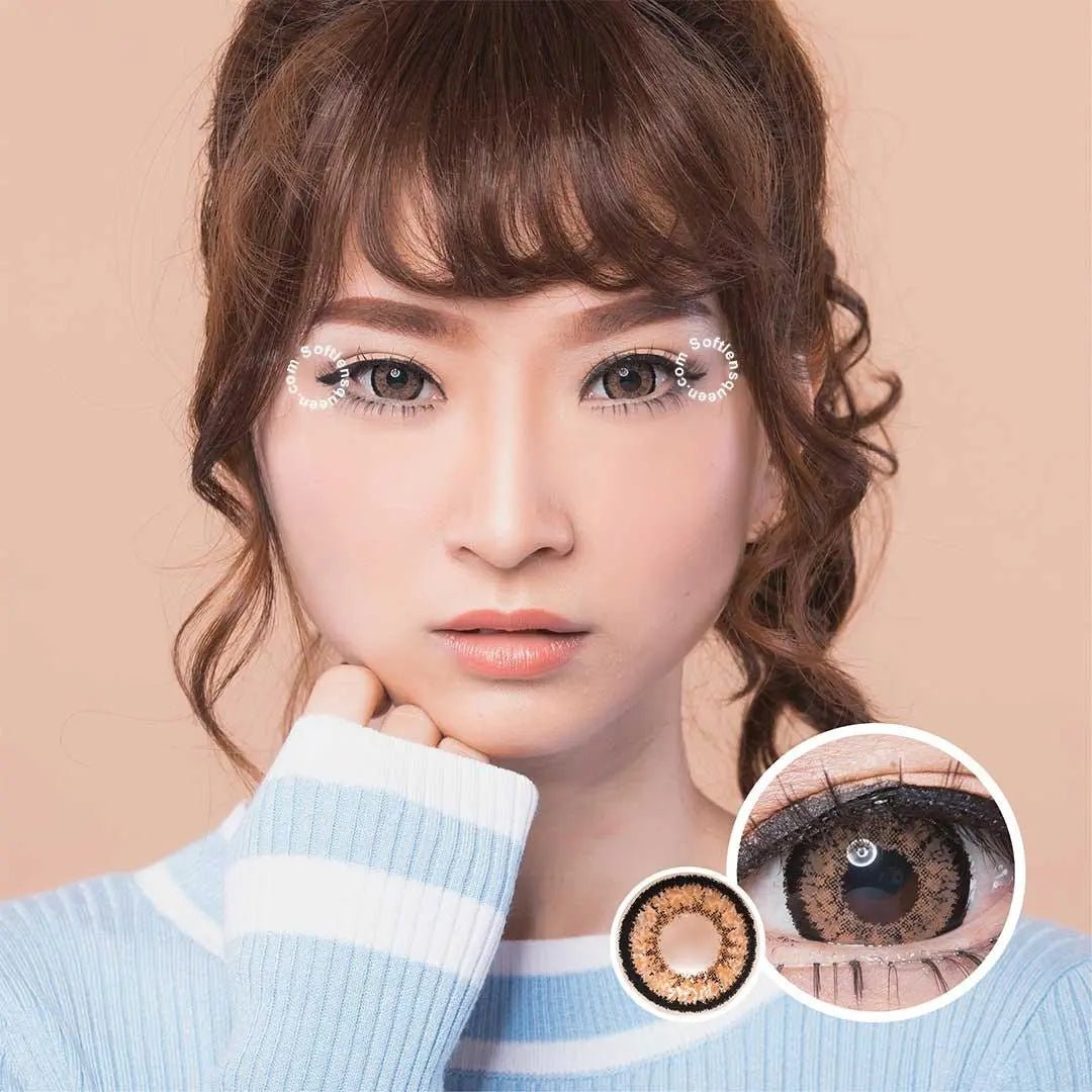 Eos Maki Brown - Softlens Queen Contact Lenses