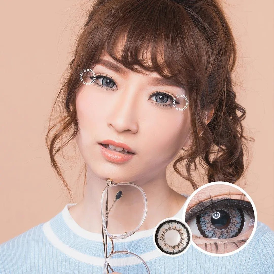 Eos Maki Gray - Softlens Queen Contact Lenses
