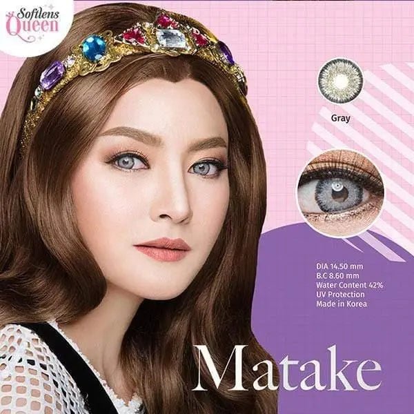 Eos Matake Gray - Softlens Queen Contact Lenses