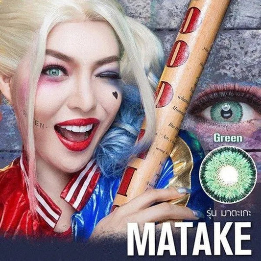 Eos Matake Green - Softlens Queen Contact Lenses