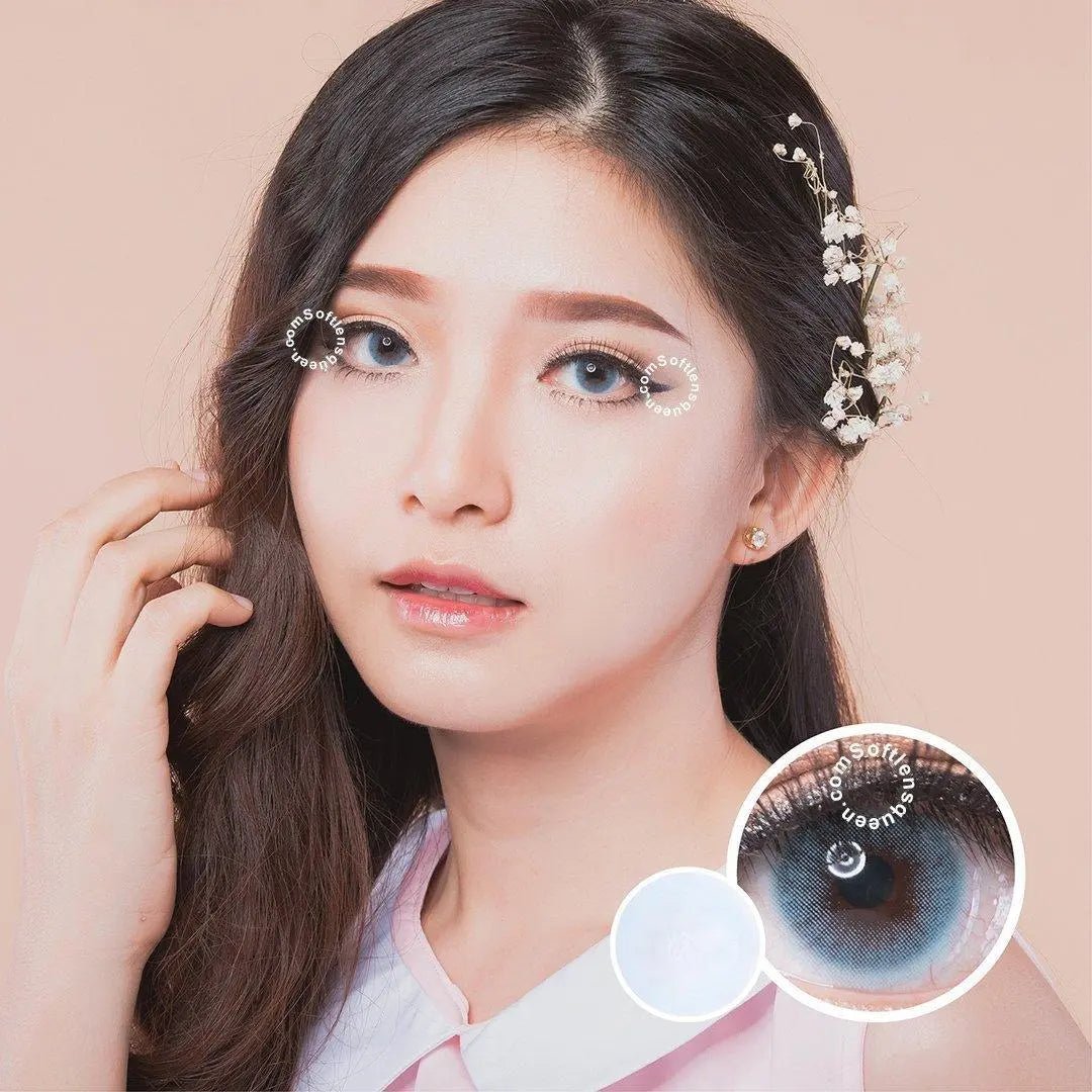 EOS Sole One Tone Blue - Softlens Queen Contact Lenses