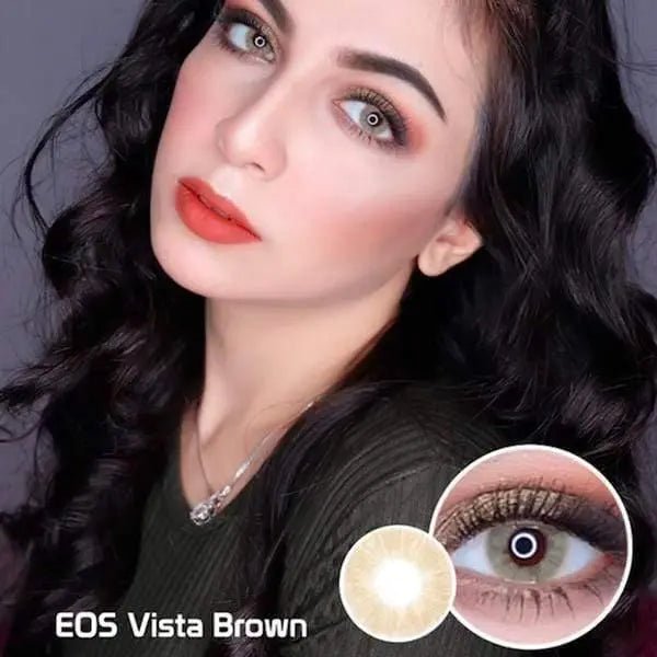 EOS Vista Brown - Softlens Queen Contact Lenses