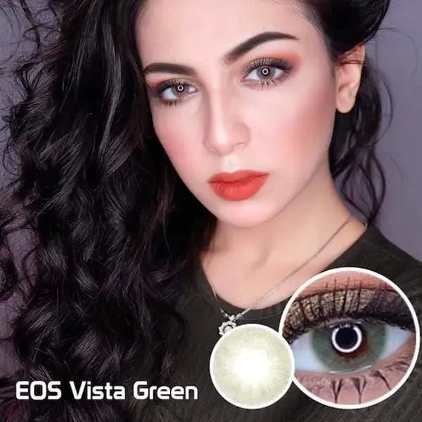 EOS Vista Green - Softlens Queen Contact Lenses