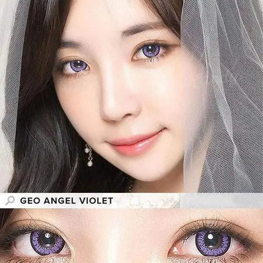 GEO Angel Violet CM831 - Softlens Queen Contact Lenses