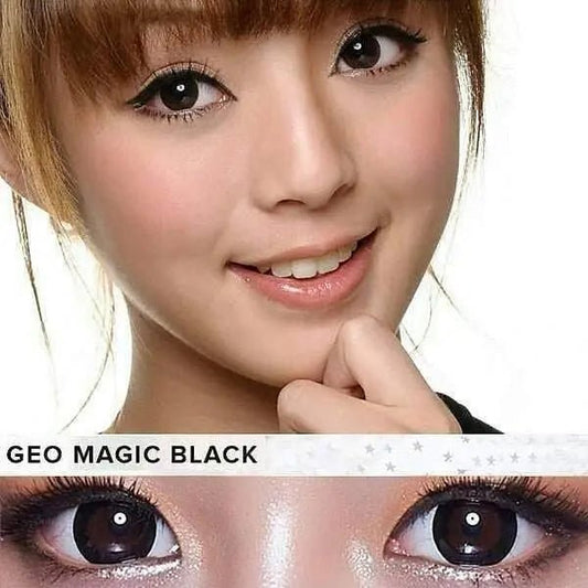 Geo Magic Black 105 - Softlens Queen Contact Lenses