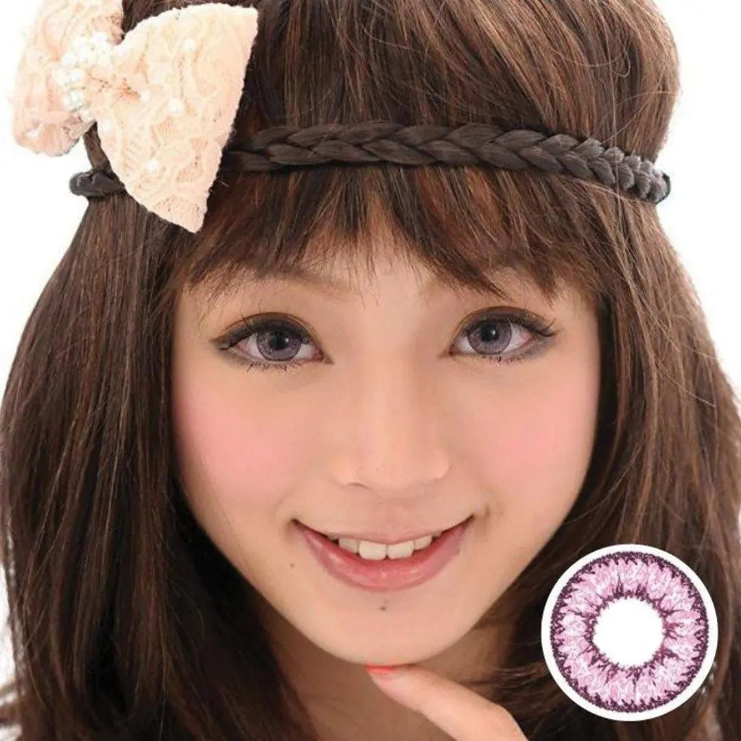 Geo Nudy Pink CH627 - Softlens Queen Contact Lenses