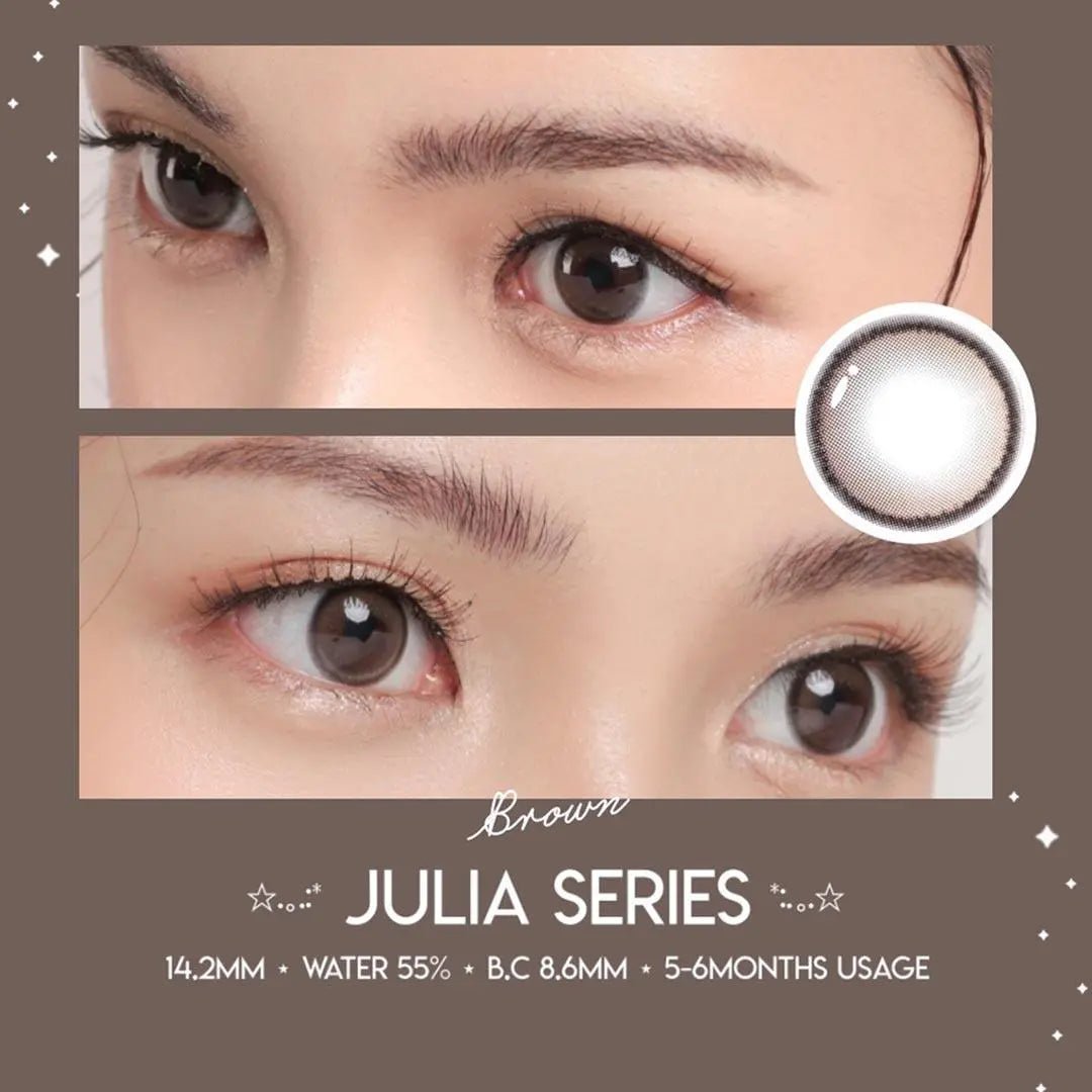 Julia Brown - Softlens Queen Contact Lenses