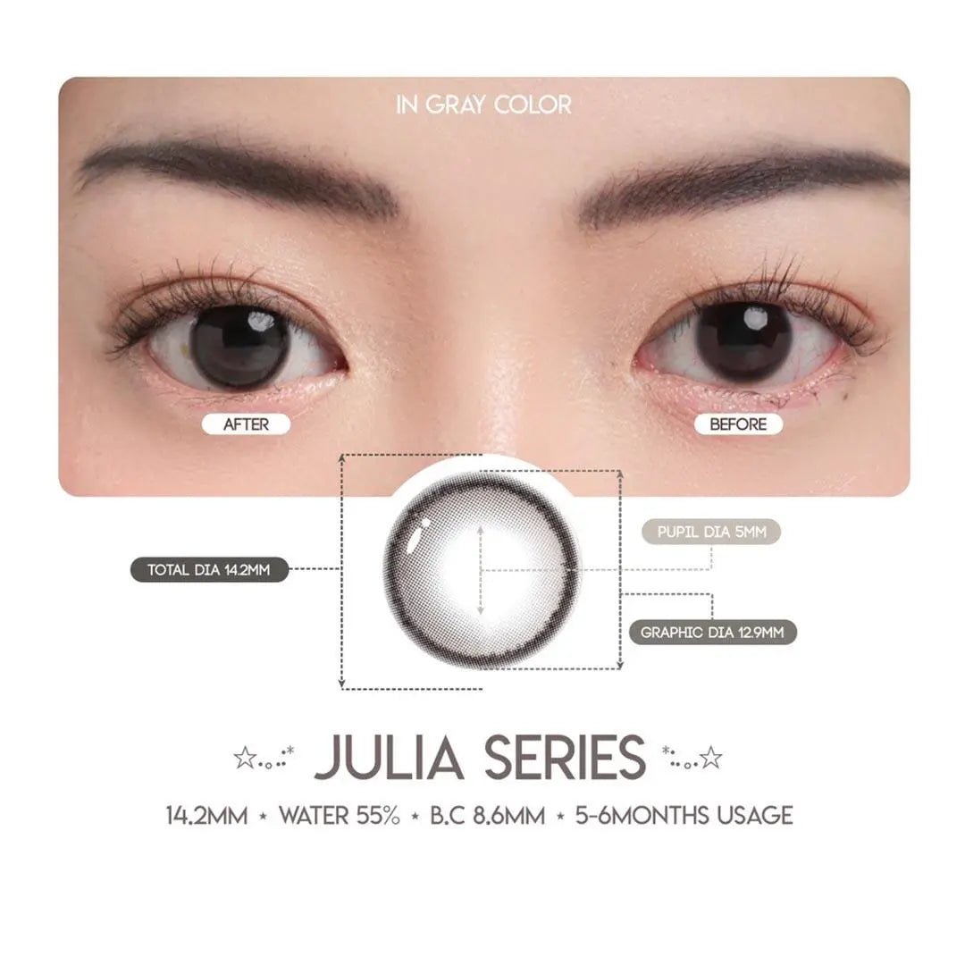 Julia Gray - Softlens Queen Contact Lenses