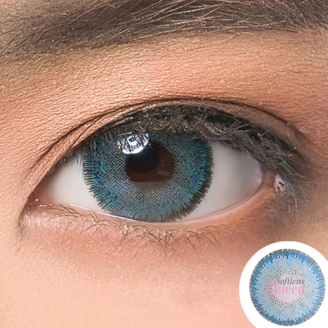 KG Morroco Blue - Softlens Queen Contact Lenses