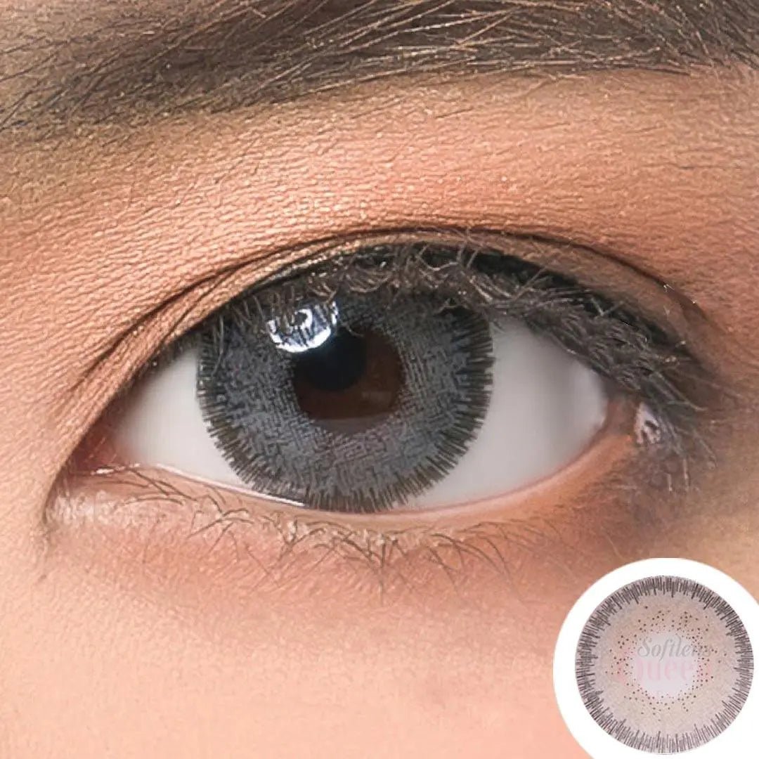KG Morroco Gray - Softlens Queen Contact Lenses