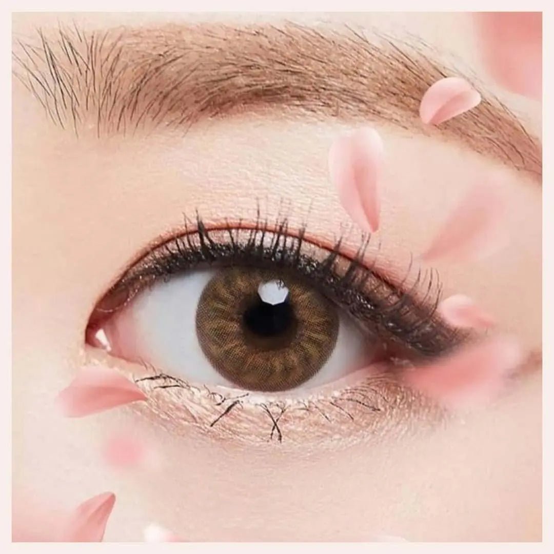 Kitty Blossom Brown - Softlens Queen Contact Lenses