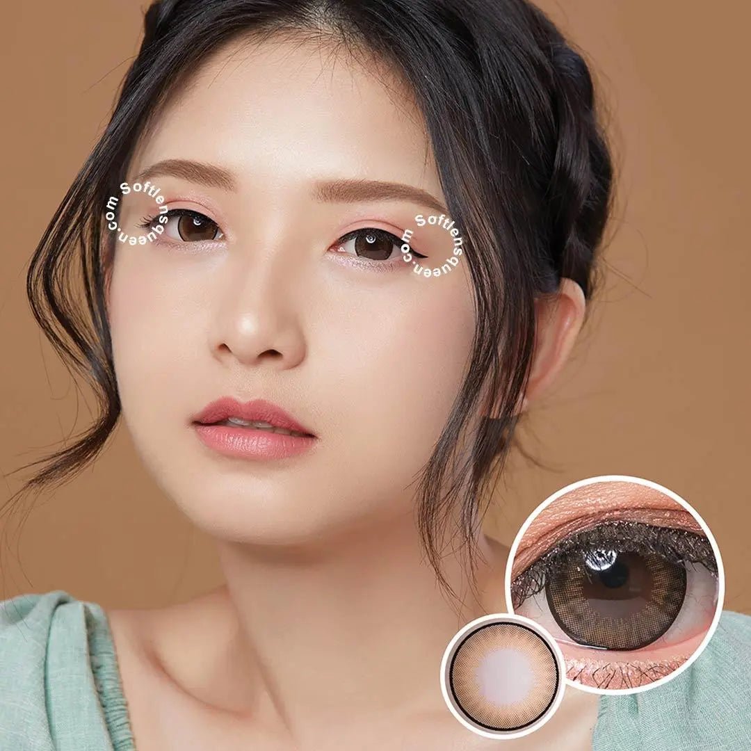 Kitty Dreamy Brown - Softlens Queen Contact Lenses