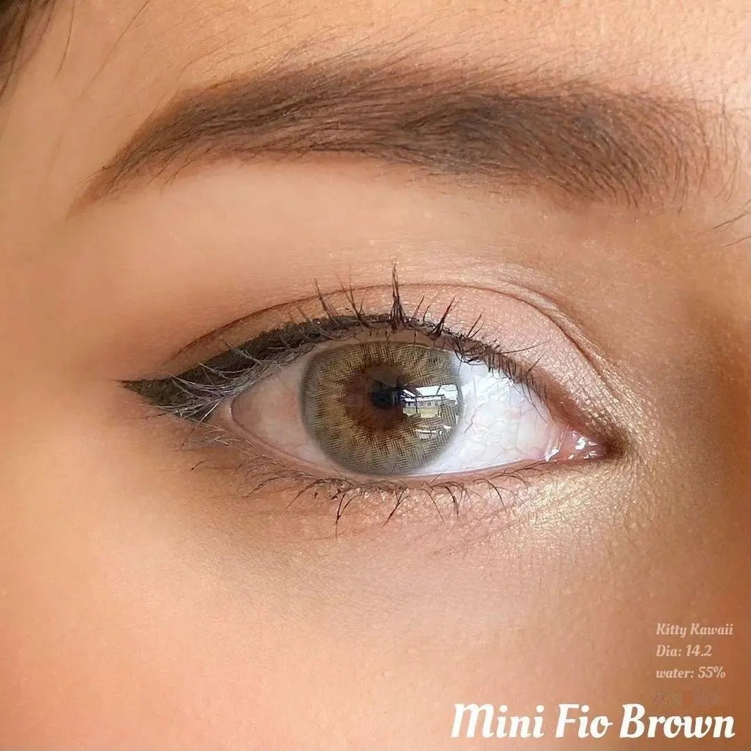 Kitty Mini Fio Brown - Softlens Queen Contact Lenses