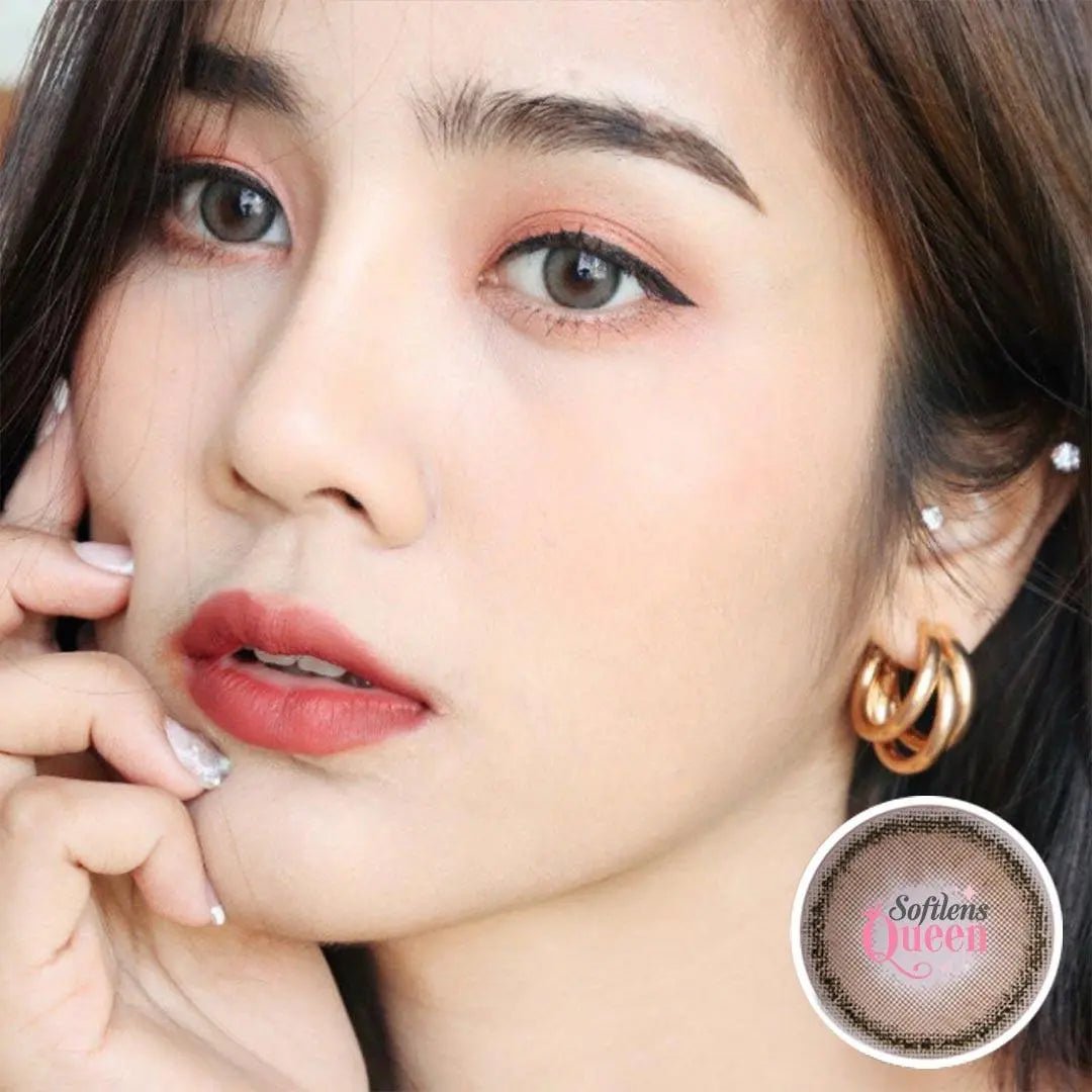 Kitty Mini Olivia Brown - Softlens Queen Contact Lenses