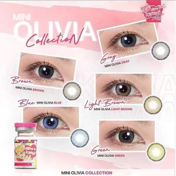 Kitty Mini Olivia Light Brown - Softlens Queen Contact Lenses