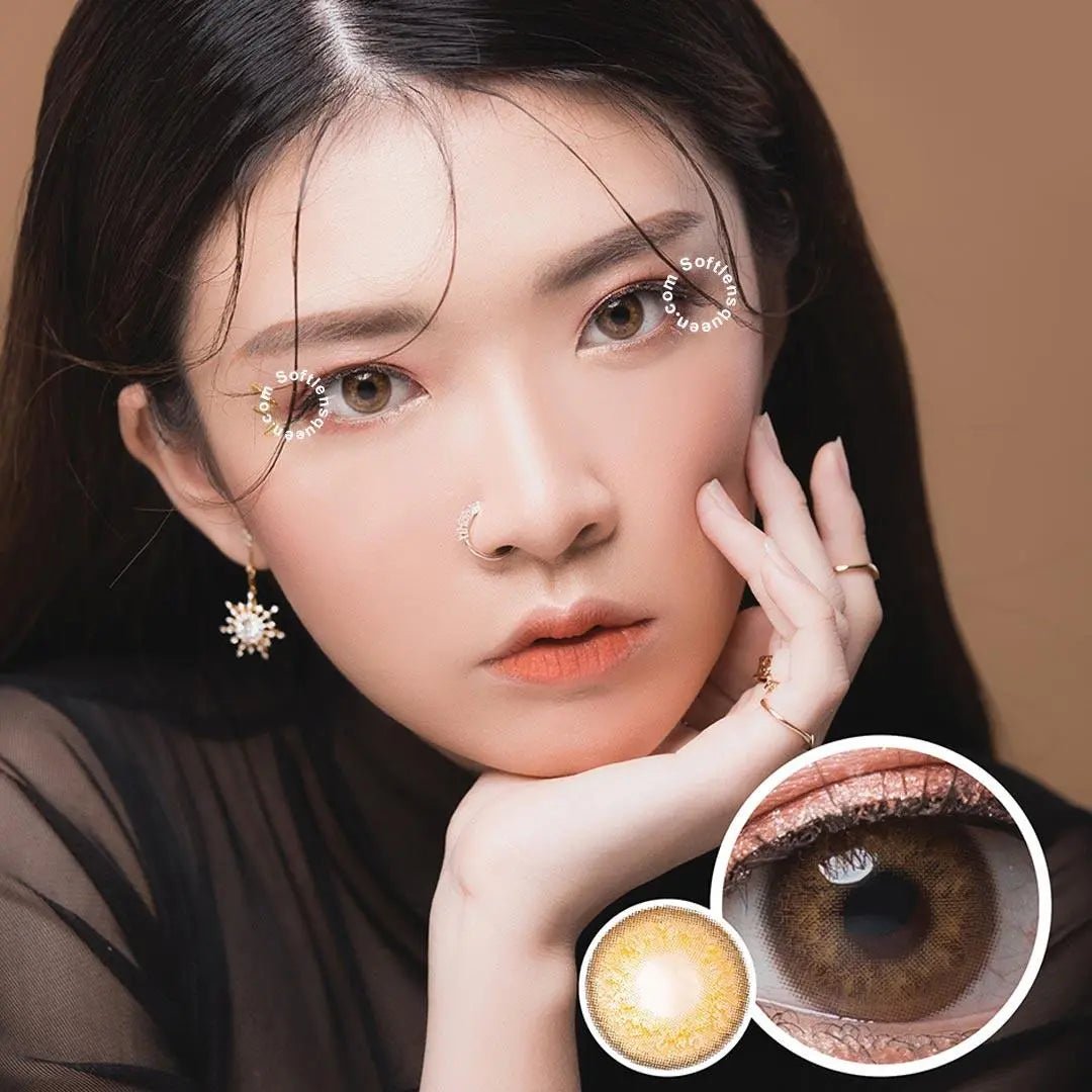 Kitty Mini Sofia Brown - Softlens Queen Contact Lenses