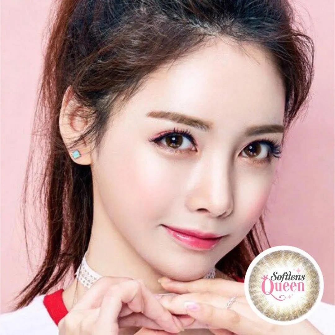 Kitty Mini Someday Brown - Softlens Queen Contact Lenses