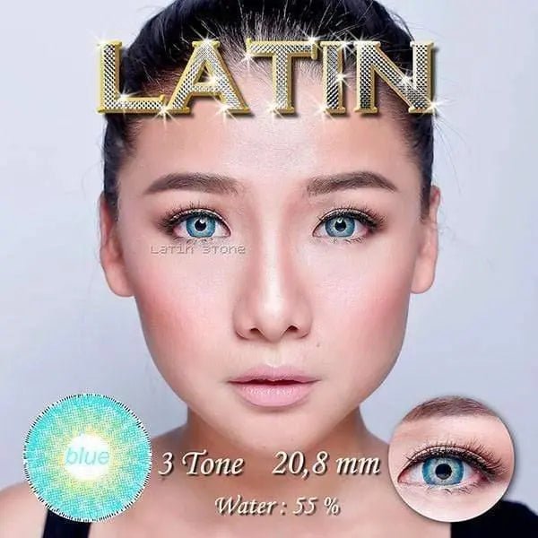 Latin Blue - Softlens Queen Contact Lenses
