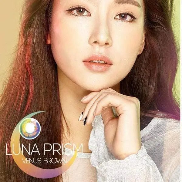 Luna Prism Brown - Softlens Queen Contact Lenses